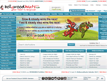 Tablet Screenshot of bollywoodhunts.com